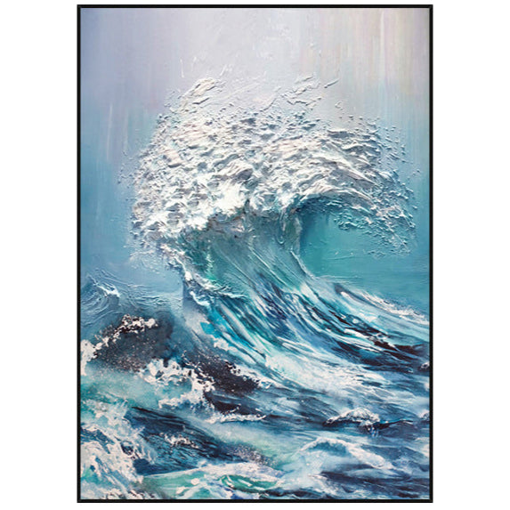 Great Waves At Sea